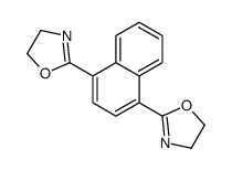 2-[4-(4,5-dihydro-1,3-oxazol-2-yl)naphthalen-1-yl]-4,5-dihydro-1,3-oxazole结构式