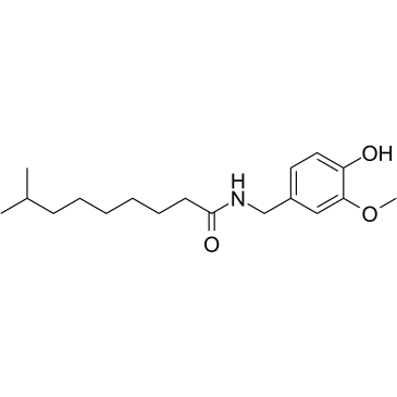 Dihydrocapsaicin structure