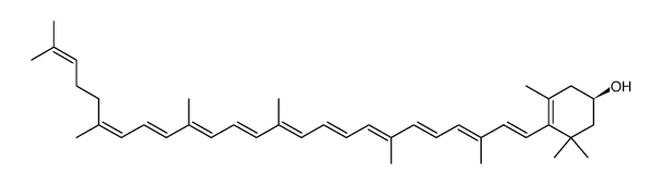 (5'Z)-rubixanthin Structure
