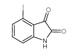4-Iodoindoline-2,3-dione Structure