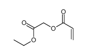 Acryloyloxyacetic acid ethyl ester structure