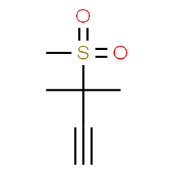 3-Methyl-3-(methylsulfonyl)but-1-yne Structure