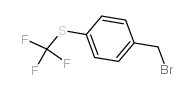 4-三氟甲硫基苄溴结构式
