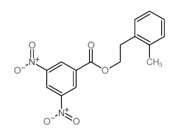 Benzeneethanol,2-methyl-, 1-(3,5-dinitrobenzoate)结构式