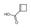 环丁-1-烯羧酸结构式