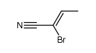 (Z)-2-bromobut-2-enenitrile结构式