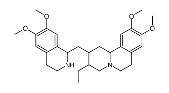 2-[(6,7-dimethoxy-1,2,3,4-tetrahydroisoquinolin-1-yl)methyl]-3-ethyl-9,10-dimethoxy-2,3,4,6,7,11b-hexahydro-1H-benzo[a]quinolizine Structure