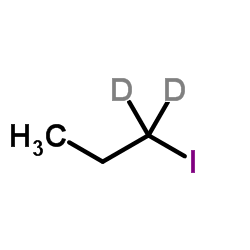 碘代丙烷-D2结构式