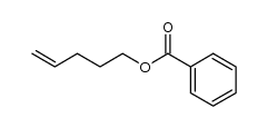 pent-4-en-1-yl 4-(trifluoromethyl)benzoate结构式