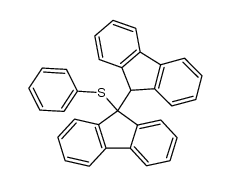 9,9'-Bifluoren-9-yl-phenylsulfid Structure