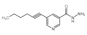 5-hex-1-ynylpyridine-3-carbohydrazide picture
