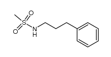 N-methanesulfonyl-3-phenylpropylamine Structure