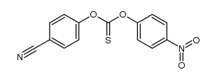 4-nitrophenyl 4-cyanophenyl thionocarbonate Structure