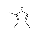 2,3,4-三甲基吡咯结构式