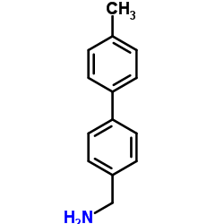 1-(4'-Methyl-4-biphenylyl)methanamine Structure