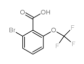 2-溴-6-(三氟甲氧基)苯甲酸结构式