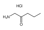 1-amino-2-pentanone monohydrochloride Structure
