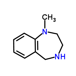 1-甲基-2,3,4,5-四氢-1H-1,4-苯二氮卓结构式