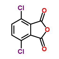 3,6-二氯邻苯二甲酸酐结构式