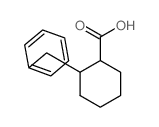 Cyclohexanecarboxylicacid, 2-(phenylmethyl)-, trans- (9CI)结构式
