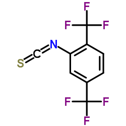 2,5-Bis(trifluoromethyl)phenylisothiocyanate Structure