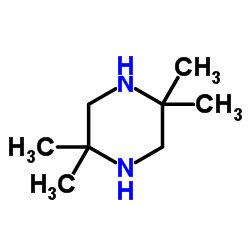 2,2,5,5-Tetramethylpiperazine Structure