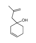 3-Cyclohexen-1-ol, 1-(2-methyl-2-propenyl)- (9CI) Structure