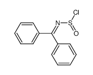 N-(chlorosulfinyl)diphenylketimine结构式
