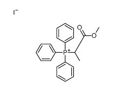 (1-methoxy-1-oxopropan-2-yl)-triphenylphosphanium,iodide结构式