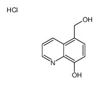 5-(hydroxymethyl)quinolin-8-ol,hydrochloride Structure