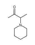 3-piperidin-1-yl-butan-2-one结构式