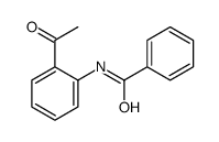 N-(2-acetylphenyl)benzamide Structure