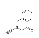 [2-(2,4-dimethylphenyl)-2-oxoethyl] thiocyanate结构式