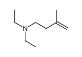 N,N-diethyl-3-methylbut-3-en-1-amine结构式
