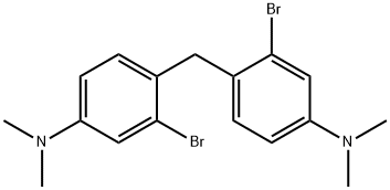 4,4'-methylenebis(3-bromo-N,N-dimethylaniline) Structure