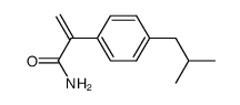 2-(4-isobutylbenzene)acrylamide结构式