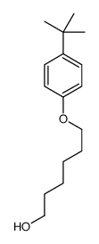6-(4-tert-butylphenoxy)hexan-1-ol结构式