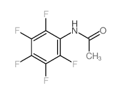 Acetamide,N-(2,3,4,5,6-pentafluorophenyl)- Structure