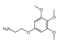 2-(3,4,5-trimethoxyphenoxy)ethanamine结构式