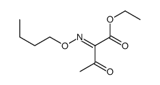 ethyl 2-butoxyimino-3-oxobutanoate Structure