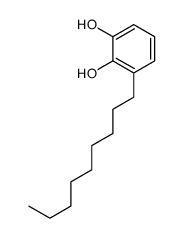 3-nonylbenzene-1,2-diol结构式
