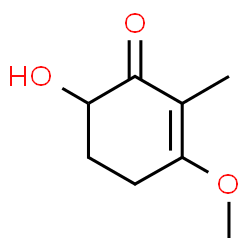 2-Cyclohexen-1-one, 6-hydroxy-3-methoxy-2-methyl- (9CI)结构式