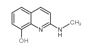 2-(甲基氨基)喹啉-8-醇结构式