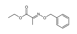 2-benzyloxyiminopropionic acid ethyl ester结构式