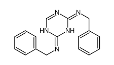 2-N,4-N-dibenzyl-1,3,5-triazine-2,4-diamine Structure