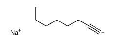sodium,oct-1-yne Structure