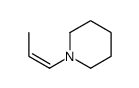 1-(1-Propenyl)piperidine Structure
