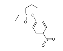 1-dipropylphosphoryloxy-4-nitrobenzene结构式