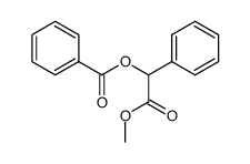 (methoxycarbonyl)(phenyl)methyl benzoate结构式