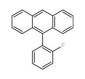 9-(2-fluorophenyl)anthracene结构式